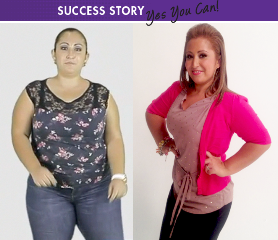 How did a Mom of two children achieved her weight loss journey?